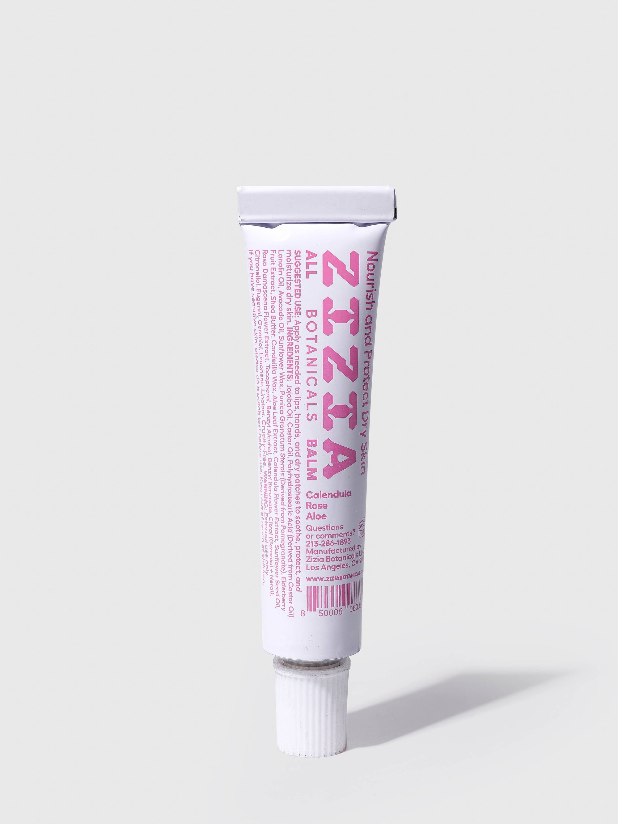 Rose All Balm Tube-Lip Balm, Hand and Body Moisturizer