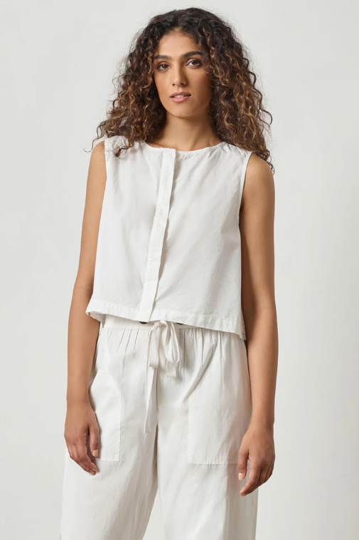 Hidden Placket Top