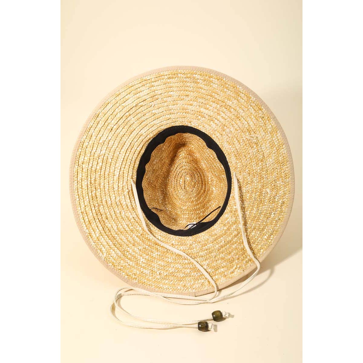 Chin Strap Straw Fashion Sun Hat