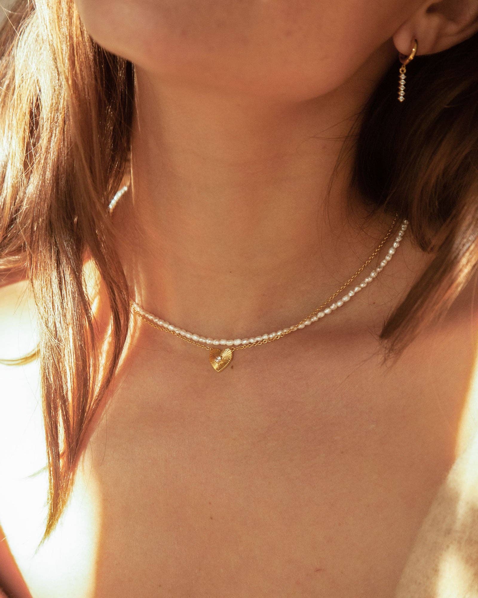 Olive Juice Gold Necklace