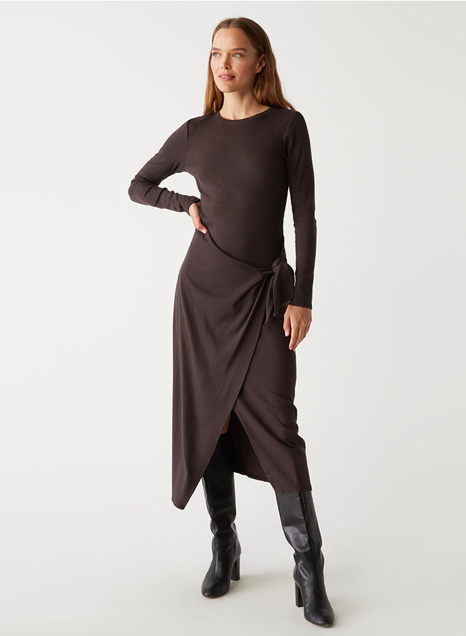 Yessenia Wrap Midi Dress