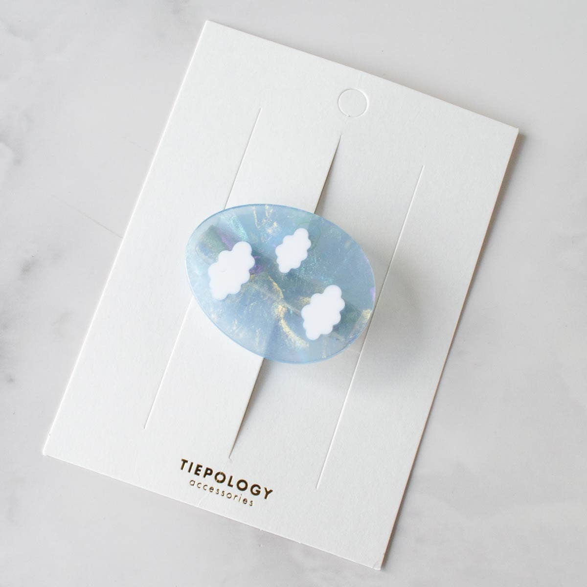 Eco Happy Oval Hair Pin