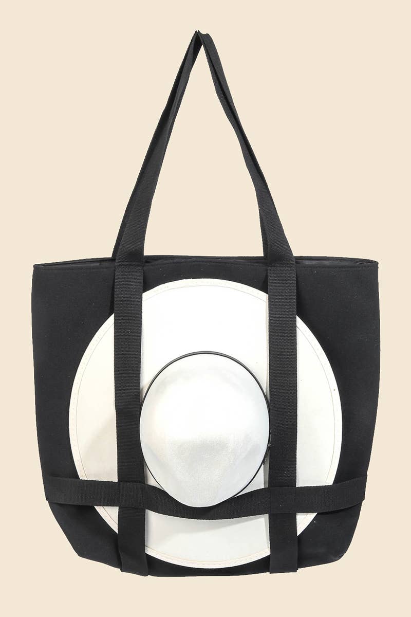 Square Hat Carrier Tote Bag