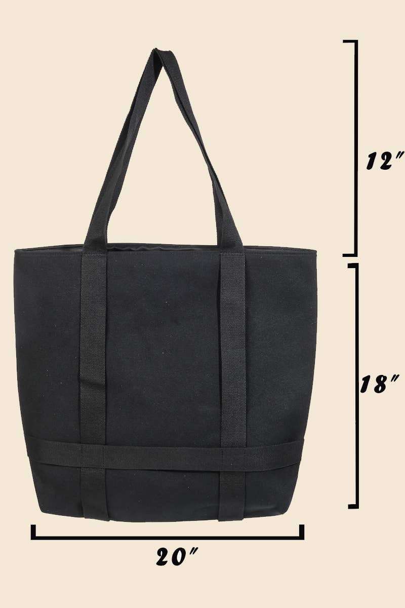 Square Hat Carrier Tote Bag