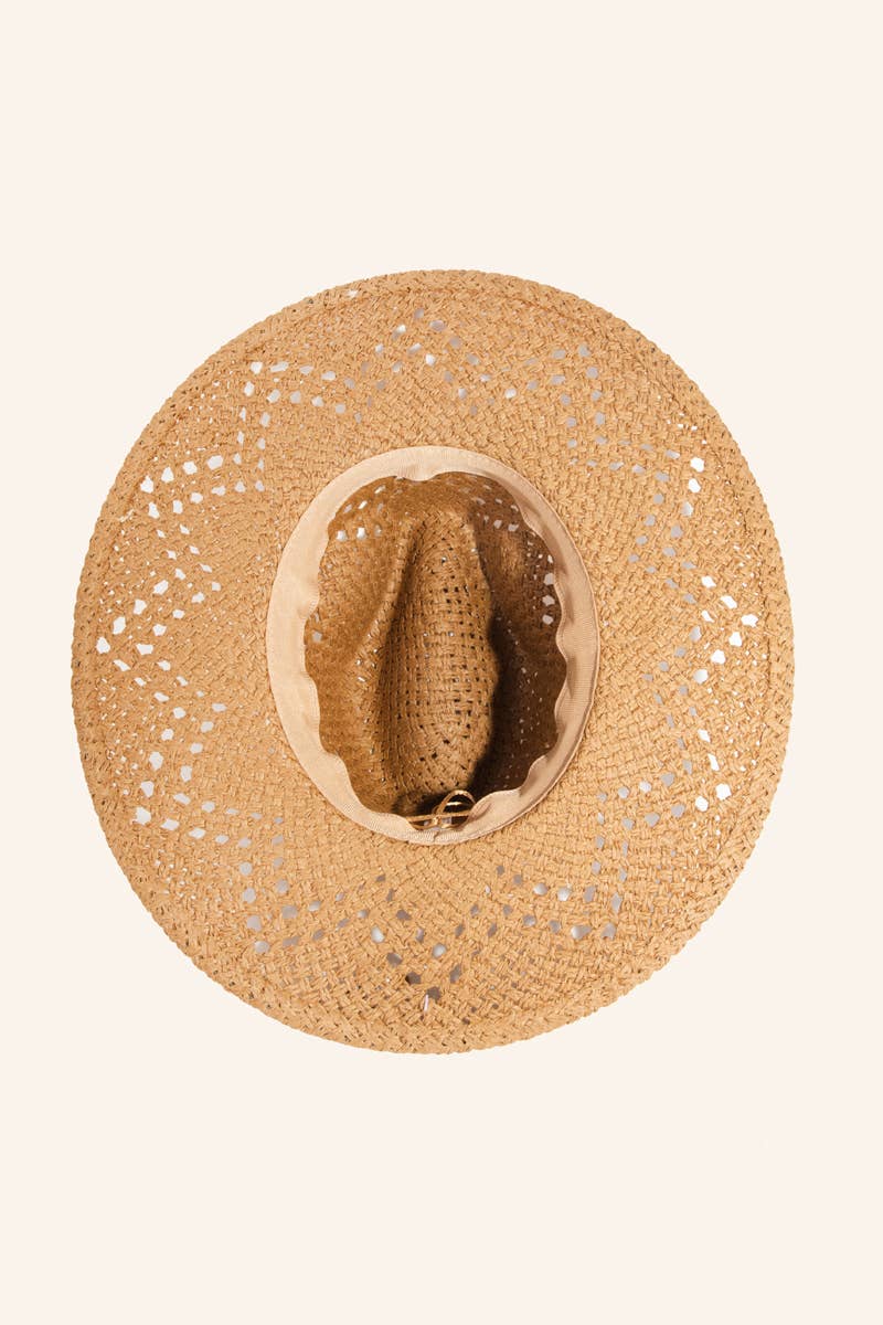 Rope Chain Straw Hat: KA