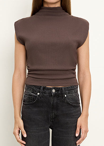 Amara Mock Neck Top