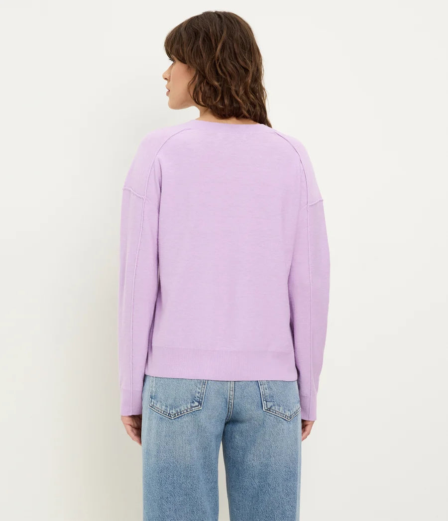 Halsey V-Neck Longsleeve Pullover