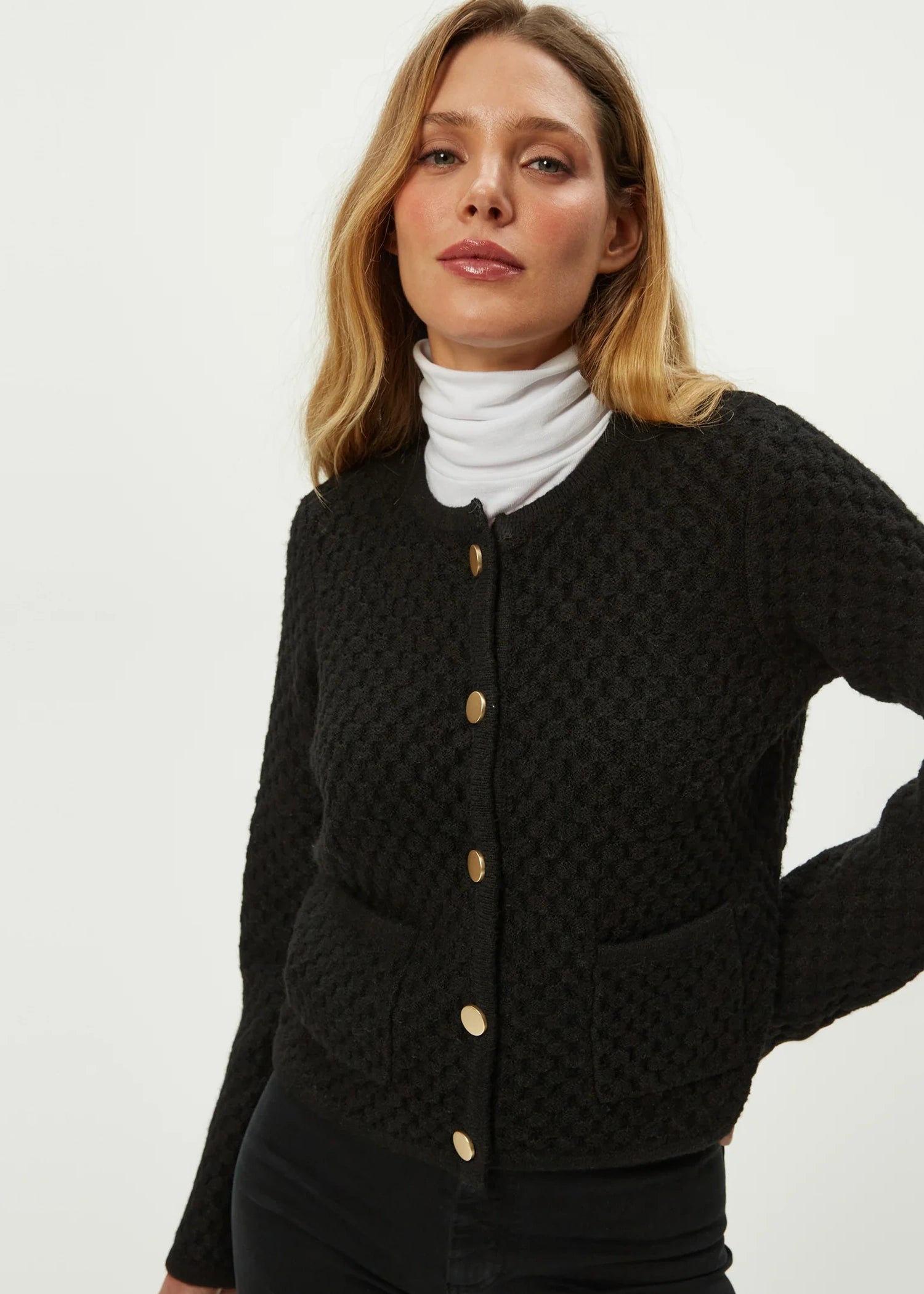 Cera Crew Neck Cardigan