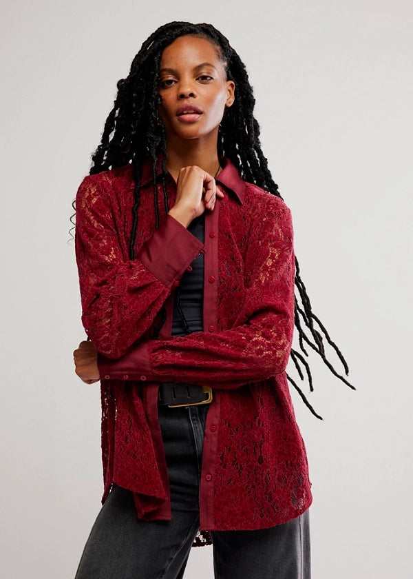 Faith Buttondown Blouse