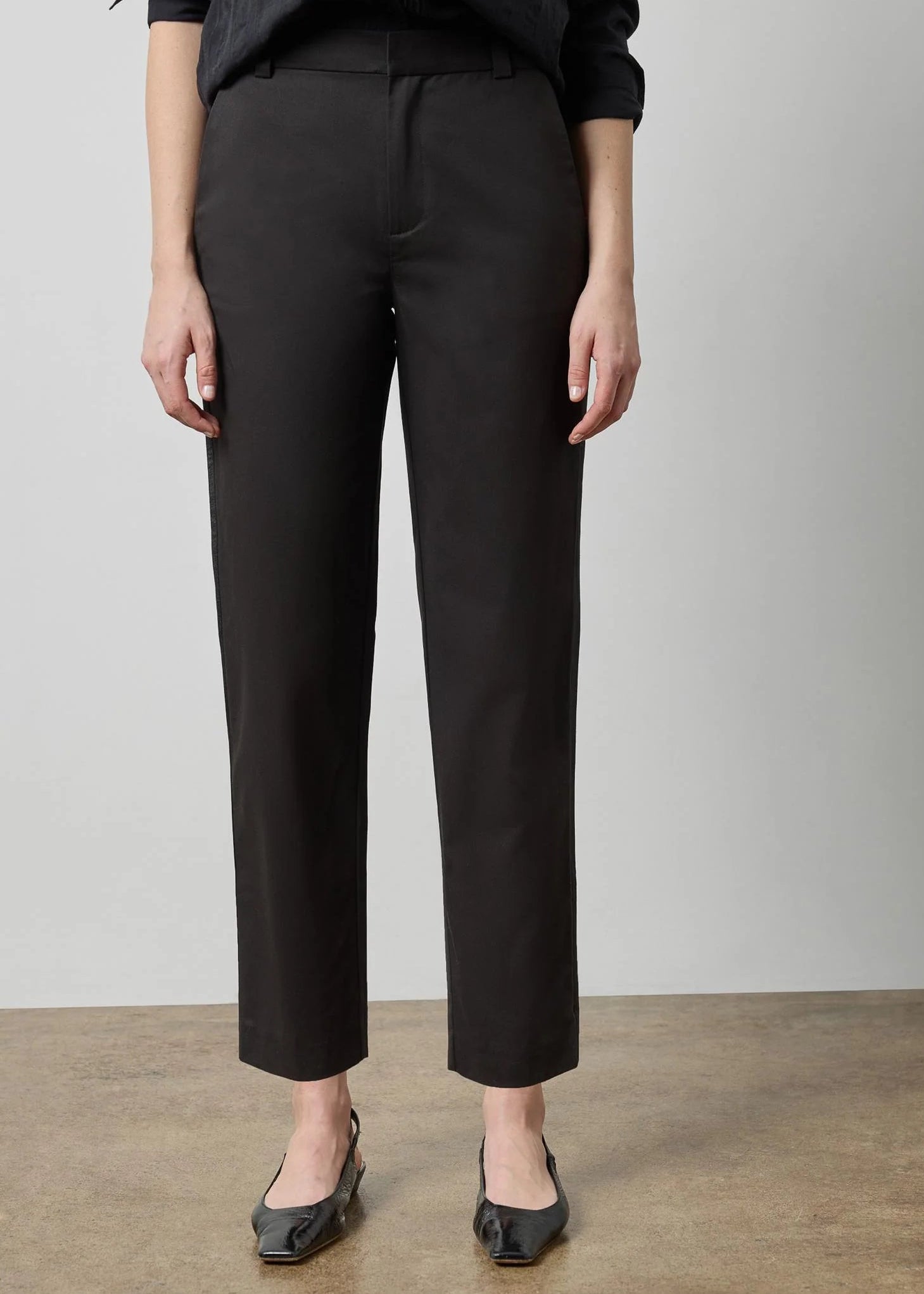 Tuxedo Stripe Ankle Pant