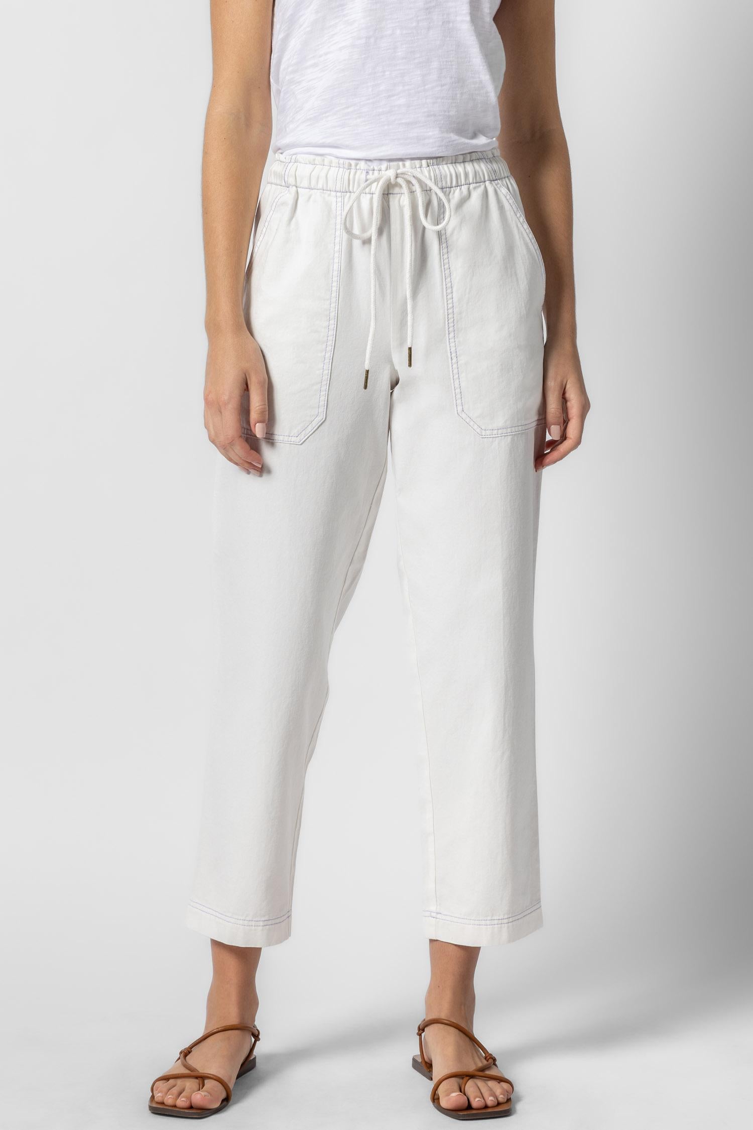 Pull On Canvas Pant
