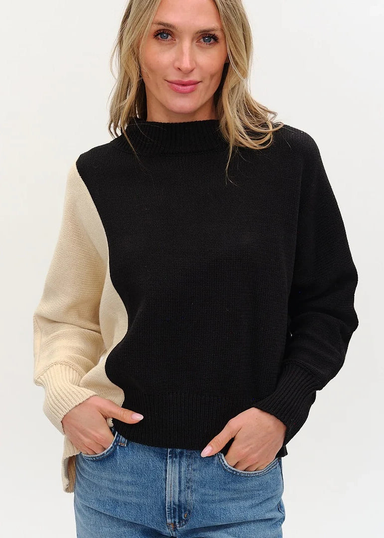 Quinn Uneven Hem C/B Sweater