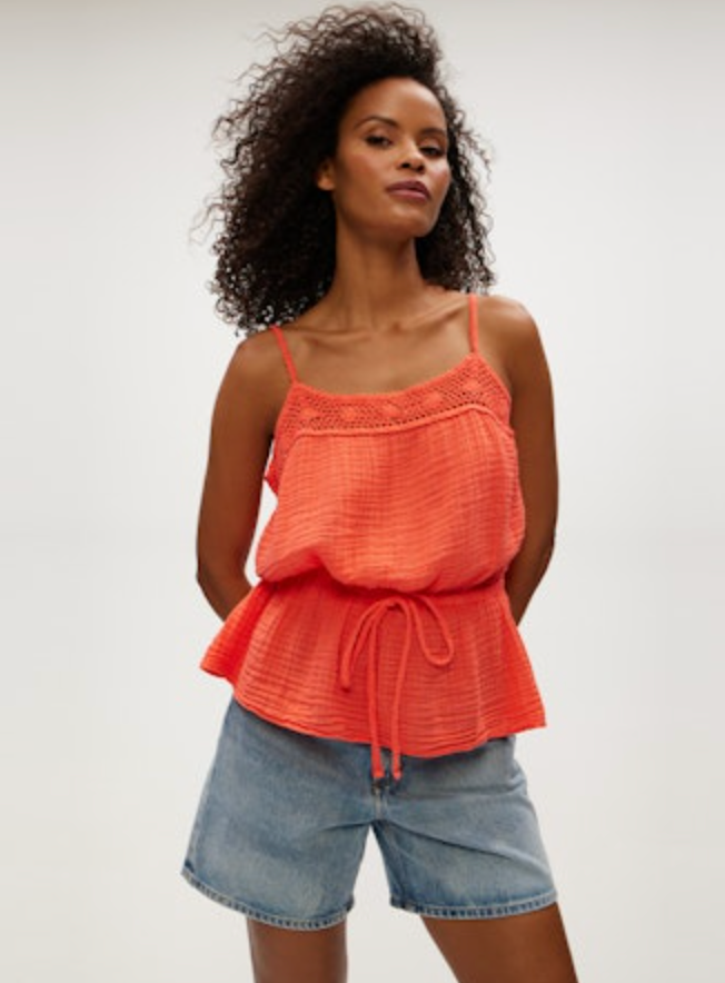 Dahlia Waist Tie Tank