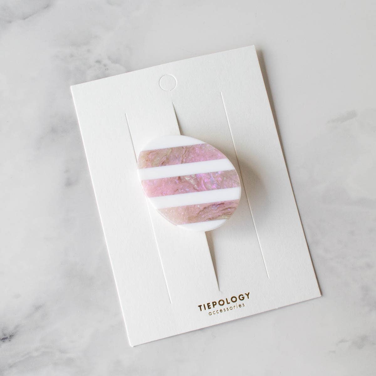 Eco Happy Oval Hair Pin