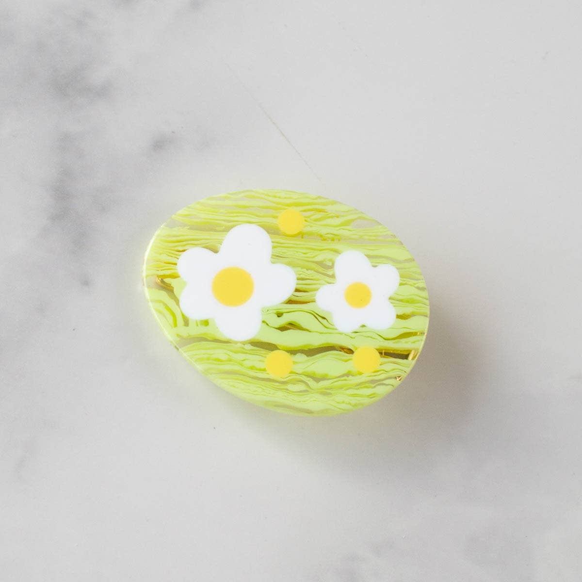 Eco Happy Oval Hair Pin