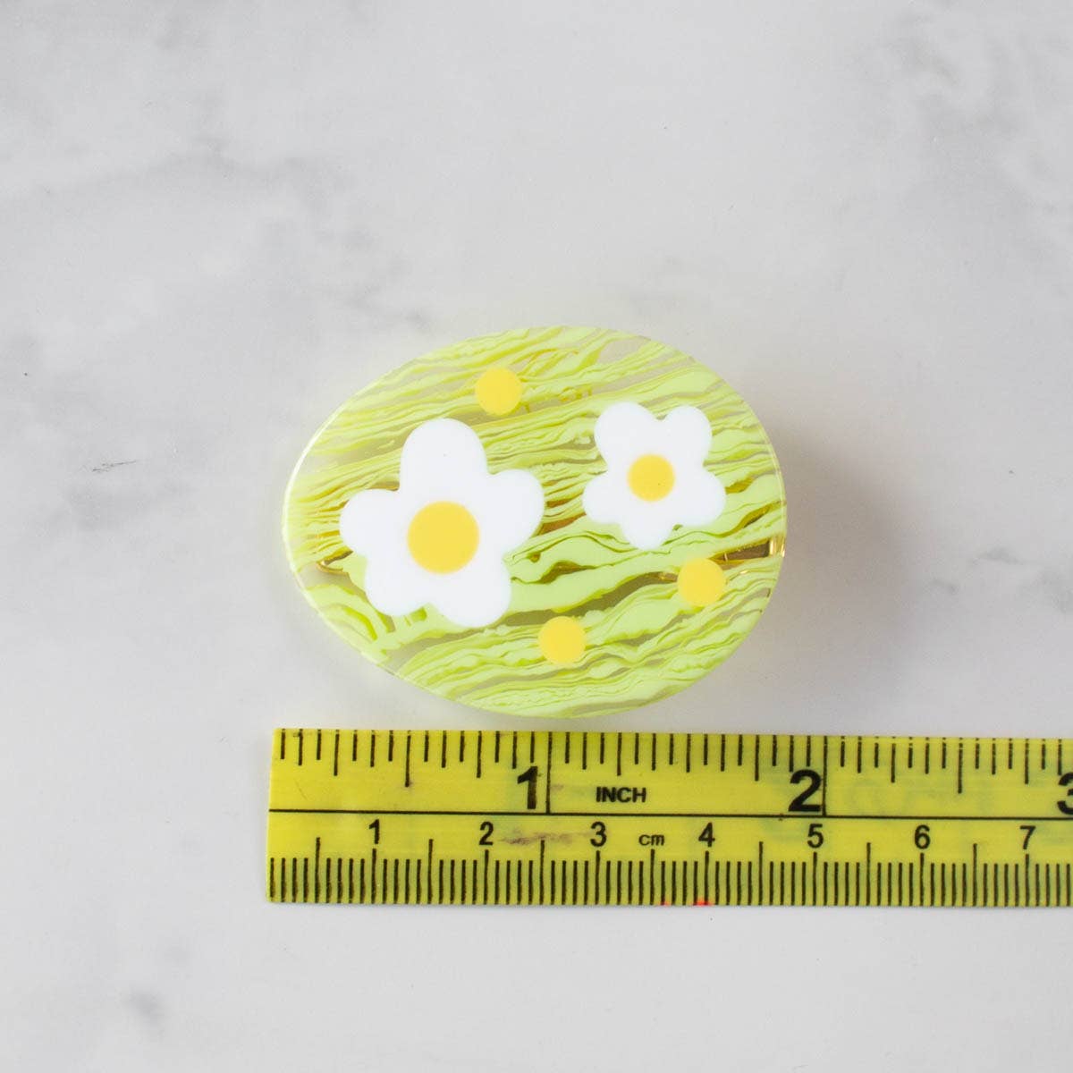 Eco Happy Oval Hair Pin