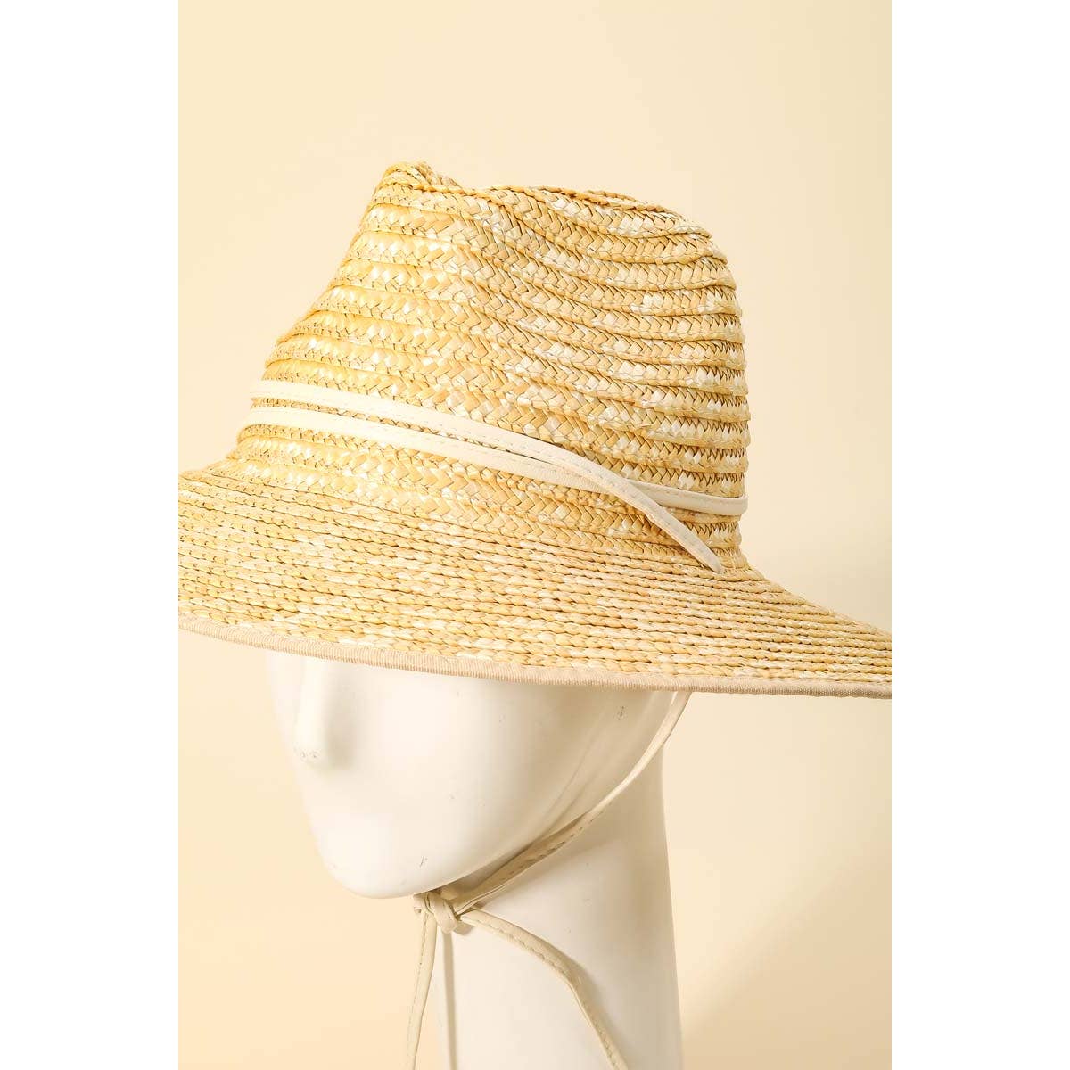 Chin Strap Straw Fashion Sun Hat