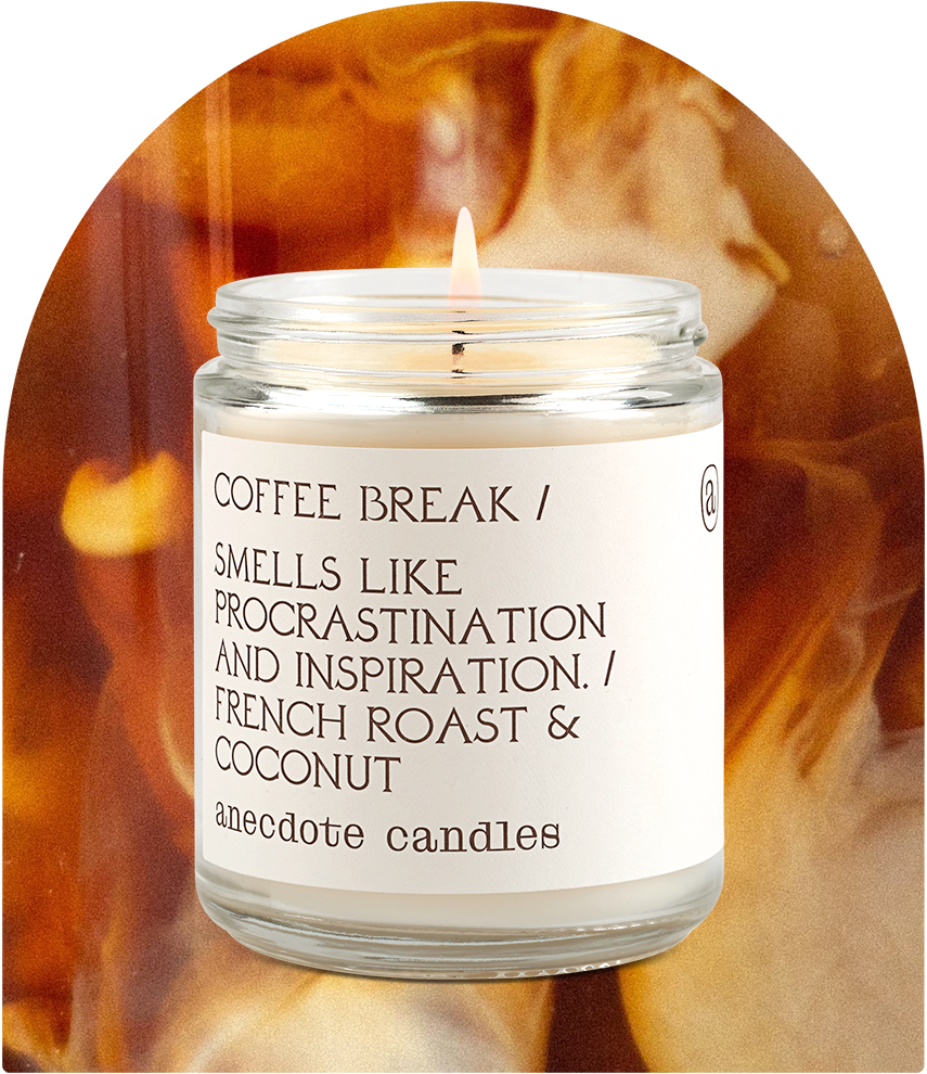 Coffee Break (French Roast & Coconut) Candle