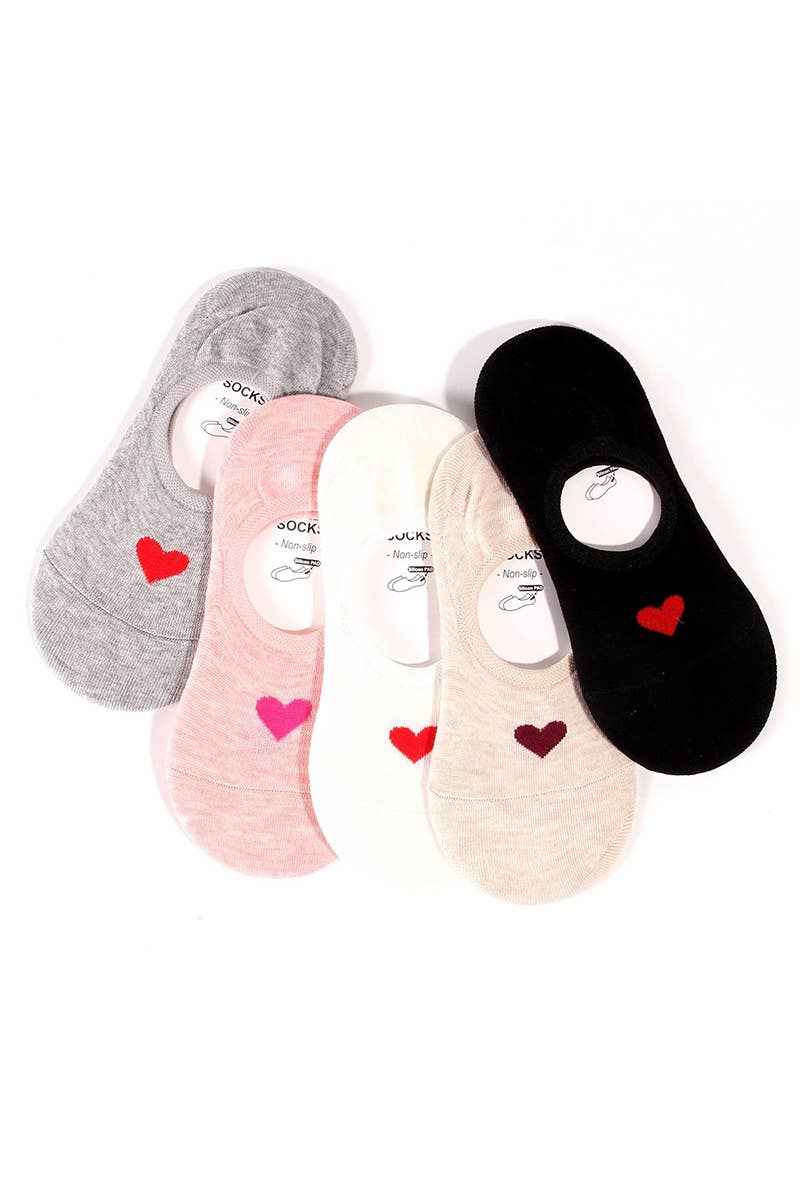 Valentine Heart Sock