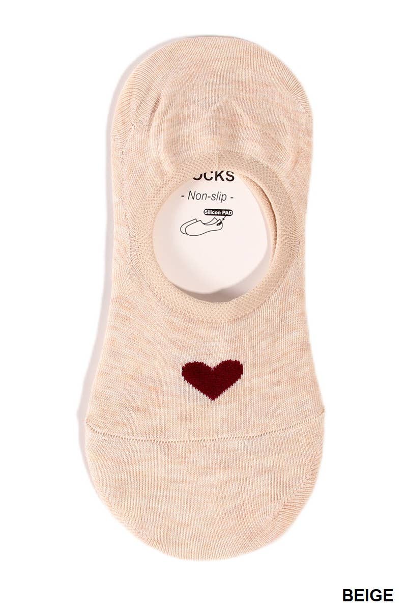 Valentine Heart Sock