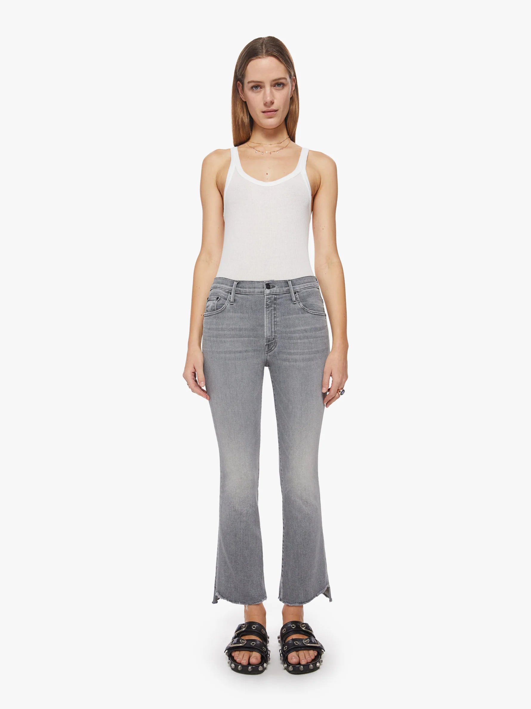The Insider Crop Step Fray - Barely There